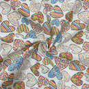 COTONE 100% - 081 CUORI COLORATI