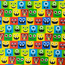 COTONE 100% - 080 FACCE MULTICOLOR