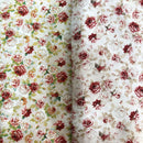 COTONE ARREDAMENTO - 214 ROSELLINE - DUE VARIANTI