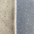 COTONE ARREDAMENTO - 196 STELLE CELESTE - DUE VARIANTI