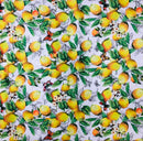 COTONE ARREDAMENTO - 224 FANTASIA LIMONI E FARFALLE